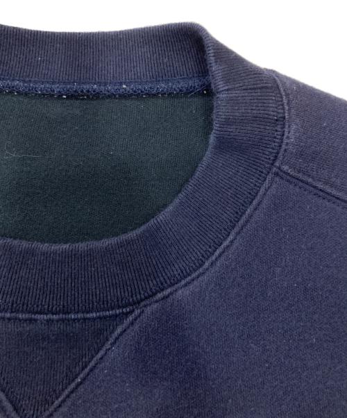 sacai（サカイ）sacai (サカイ) Sponge Sweat x Nylon Twill Pullover/スポンジ スウェット×ナイロン ツイル プルオーバー ネイビー サイズ:2の古着・服飾アイテム