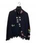 doublet（ダブレット）の古着「DARNING CUT OFF DRIVERS KNITWEAR」｜ブラック