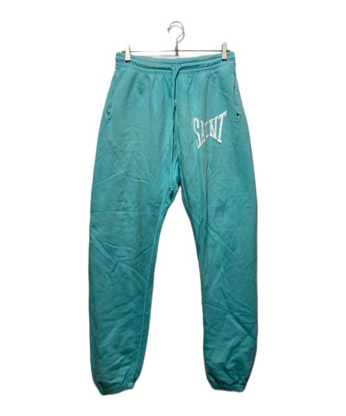 SAINT MICHAEL（セントマイケル）SAINT MICHAEL (セントマイケル) SWEAT PANTS グリーン サイズ:Sの古着・服飾アイテム