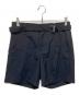 sacai（サカイ）の古着「Chalk Stripe Shorts/チョークストライプ ショーツ」｜ネイビー