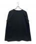 Maison MIHARA YASUHIRO (メゾン ミハラ ヤスヒロ) in・stru(men-tal). (インストルメンタル) Heavy Weight L/S T-shirt ブラック サイズ:44：6000円