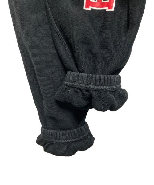 Champion REVERSE WEAVE（チャンピオン リバース ウィーブ）Champion REVERSE WEAVE (チャンピオン リバース ウィーブ) THE BLACK EYE PATCH (ブラックアイパッチ) コラボスウェットパンツ ブラック サイズ:Sの古着・服飾アイテム