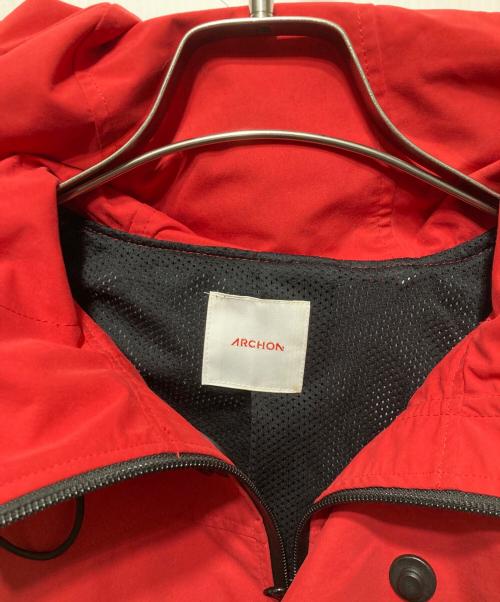 ARCHON（アルコン）ARCHON (アルコン) BELTINGFIELDJKT レッド サイズ:Mの古着・服飾アイテム