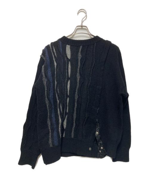 Tamme（タム）Tamme (タム) SLIT 3D KNIT ブラック サイズ:3の古着・服飾アイテム