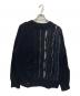 Tamme（タム）の古着「SLIT 3D KNIT」｜ブラック