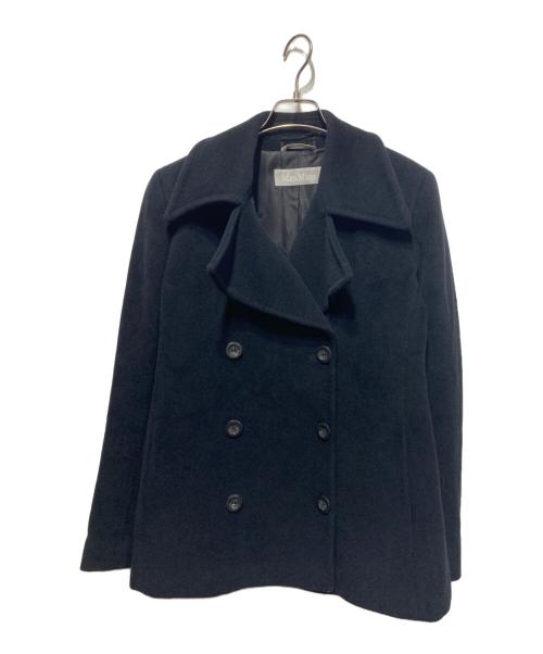 MaxMara（マックスマーラ）MaxMara (マックスマーラ) ショートPコート ブラック サイズ:40の古着・服飾アイテム