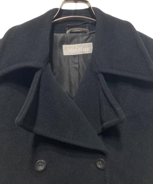 MaxMara（マックスマーラ）MaxMara (マックスマーラ) ショートPコート ブラック サイズ:40の古着・服飾アイテム