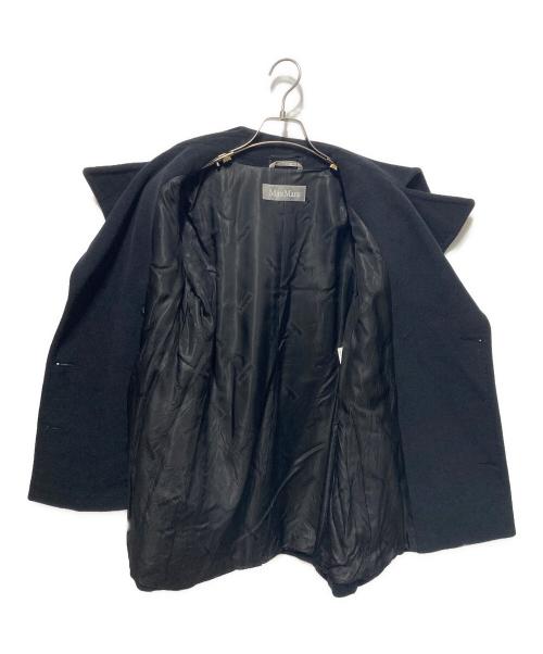 MaxMara（マックスマーラ）MaxMara (マックスマーラ) ショートPコート ブラック サイズ:40の古着・服飾アイテム