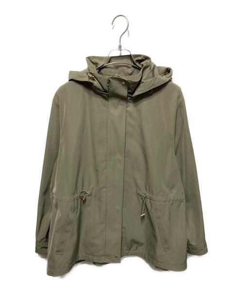 23区（ニジュウサンク）23区 (ニジュウサンク) 【撥水加工】ライトツイル マウンテンパーカー グリーン サイズ:44の古着・服飾アイテム