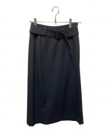 tricot COMME des GARCONS（トリココムデギャルソン）の古着「ウールスカート」｜ブラック