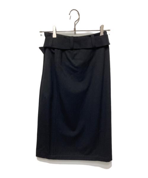 tricot COMME des GARCONS（トリココムデギャルソン）tricot COMME des GARCONS (トリココムデギャルソン) ウールスカート ブラック サイズ:Sの古着・服飾アイテム