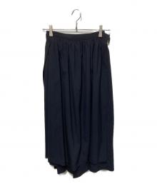 tricot COMME des GARCONS（トリココムデギャルソン）の古着「ラップスカート」｜ネイビー