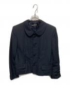 tricot COMME des GARCONSトリココムデギャルソン）の古着「90’s丸襟ジャケット」｜ネイビー