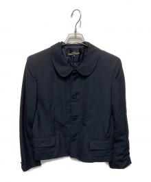 tricot COMME des GARCONS（トリココムデギャルソン）の古着「90’s丸襟ジャケット」｜ネイビー