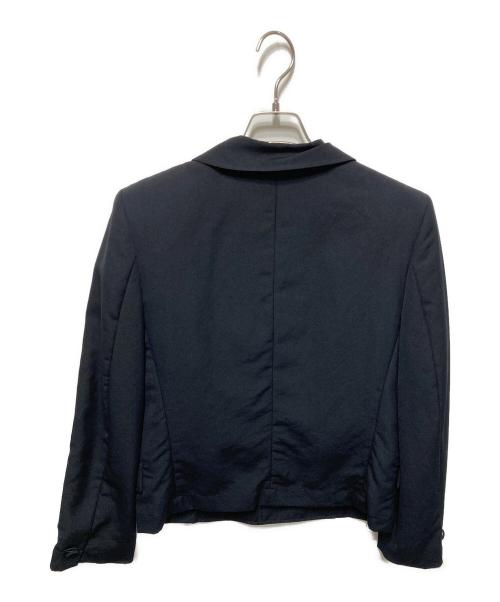 tricot COMME des GARCONS（トリココムデギャルソン）tricot COMME des GARCONS (トリココムデギャルソン) 90’s丸襟ジャケット ネイビー サイズ:Mの古着・服飾アイテム