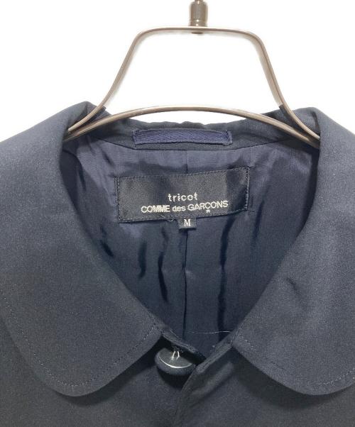 tricot COMME des GARCONS（トリココムデギャルソン）tricot COMME des GARCONS (トリココムデギャルソン) 90’s丸襟ジャケット ネイビー サイズ:Mの古着・服飾アイテム