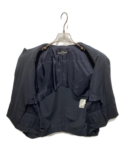tricot COMME des GARCONS（トリココムデギャルソン）tricot COMME des GARCONS (トリココムデギャルソン) 90’s丸襟ジャケット ネイビー サイズ:Mの古着・服飾アイテム