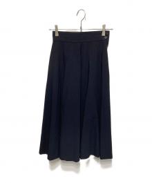 tricot COMME des GARCONS（トリココムデギャルソン）の古着「フレアスカート」｜ネイビー