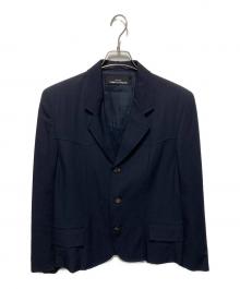 tricot COMME des GARCONS（トリココムデギャルソン）の古着「3Bジャケット」｜ネイビー