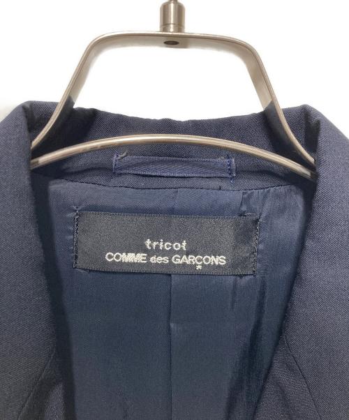 tricot COMME des GARCONS（トリココムデギャルソン）tricot COMME des GARCONS (トリココムデギャルソン) 3Bジャケット ネイビー サイズ:不明の古着・服飾アイテム