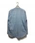 RRL (ダブルアールエル) デニムノーカラーシャツ インディゴ サイズ:M：12000円