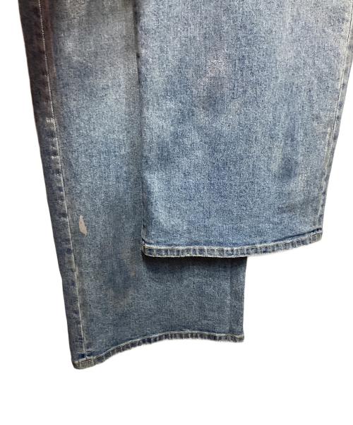THE NEWHOUSE（ザ ニューハウス）THE NEWHOUSE (ザ ニューハウス) 26SS FOILED MILTON JEAN デニムパンツ インディゴ サイズ:26の古着・服飾アイテム
