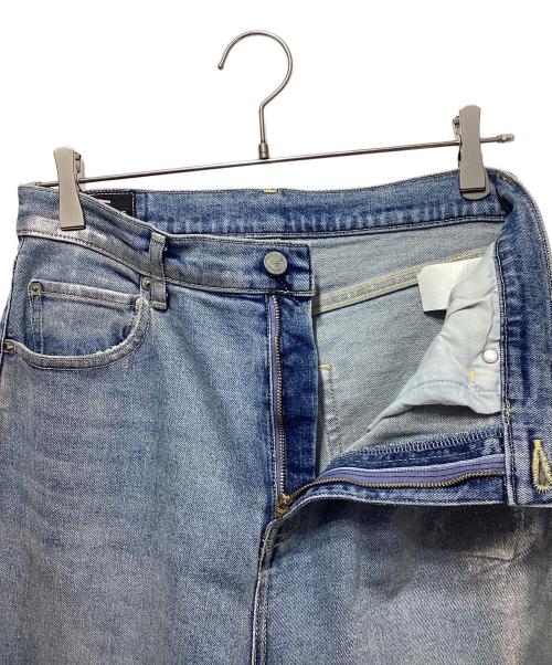 THE NEWHOUSE（ザ ニューハウス）THE NEWHOUSE (ザ ニューハウス) 26SS FOILED MILTON JEAN デニムパンツ インディゴ サイズ:26の古着・服飾アイテム