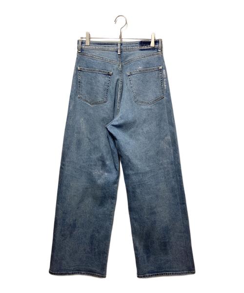 THE NEWHOUSE（ザ ニューハウス）THE NEWHOUSE (ザ ニューハウス) 26SS FOILED MILTON JEAN デニムパンツ インディゴ サイズ:26の古着・服飾アイテム