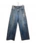 THE NEWHOUSE（ザ ニューハウス）の古着「26SS FOILED MILTON JEAN デニムパンツ」｜インディゴ