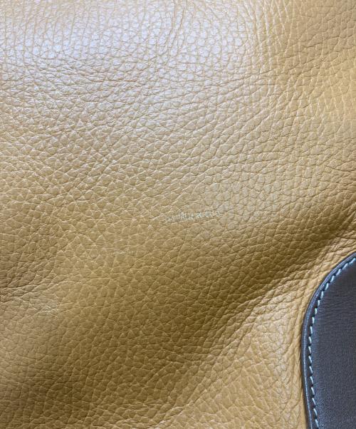 LOEWE（ロエベ）LOEWE (ロエベ) アナグラムレザーボストンバッグ ブラウンの古着・服飾アイテム