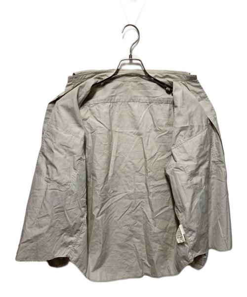 Porter Classic（ポータークラシック）Porter Classic (ポータークラシック) roll up shirt グレージュ サイズ:XSの古着・服飾アイテム