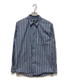 A.P.C.（アーペーセー）の古着「ストライプシャツ」｜ブルー×ホワイト