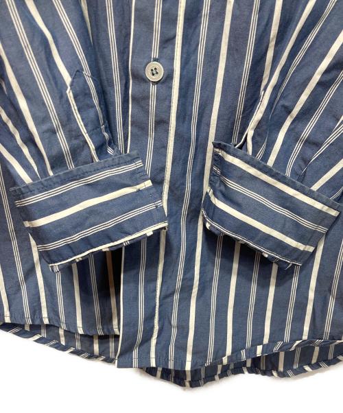 A.P.C.（アーペーセー）A.P.C. (アーペーセー) ストライプシャツ ブルー×ホワイト サイズ:Ｓの古着・服飾アイテム
