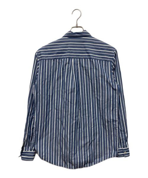 A.P.C.（アーペーセー）A.P.C. (アーペーセー) ストライプシャツ ブルー×ホワイト サイズ:Ｓの古着・服飾アイテム