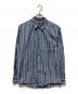 A.P.C.（アーペーセー）の古着「ストライプシャツ」｜ブルー×ホワイト