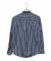A.P.C. (アーペーセー) ストライプシャツ ブルー×ホワイト サイズ:Ｓ：5000円
