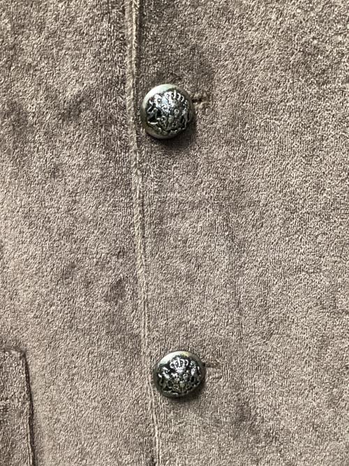 LARDINI（ラルディーニ）LARDINI (ラルディーニ) パイルテーラードジャケット ブラウン サイズ:Mの古着・服飾アイテム