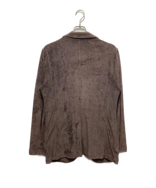LARDINI（ラルディーニ）LARDINI (ラルディーニ) パイルテーラードジャケット ブラウン サイズ:Mの古着・服飾アイテム