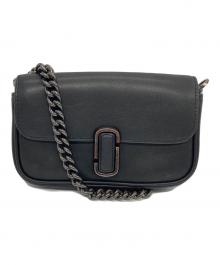 MARC JACOBS（マークジェイコブス）の古着「The J Mark Shoulder Bag Mini/ザJマーク ショルダーバッグ ミニ」｜ブラック