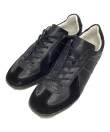 GERMAN TRAINER（ジャーマントレーナー）の古着「ローカットスニーカー」｜ブラック