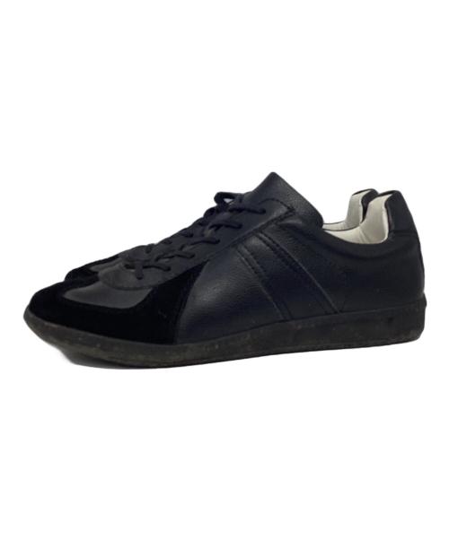 GERMAN TRAINER（ジャーマントレーナー）GERMAN TRAINER (ジャーマントレーナー) ローカットスニーカー ブラック サイズ:40の古着・服飾アイテム