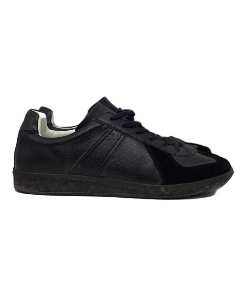 GERMAN TRAINER（ジャーマントレーナー）GERMAN TRAINER (ジャーマントレーナー) ローカットスニーカー ブラック サイズ:40の古着・服飾アイテム