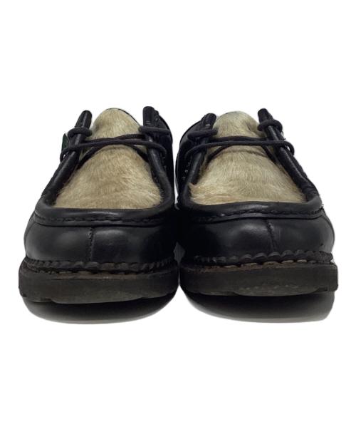 PARABOOT（パラブーツ）PARABOOT (パラブーツ) ミカエルフォック チロリアンシューズ ブラック サイズ:39 1/2の古着・服飾アイテム