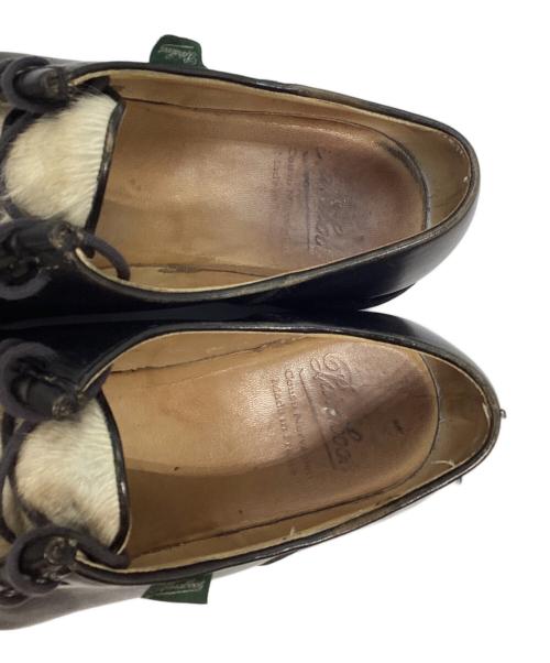 PARABOOT（パラブーツ）PARABOOT (パラブーツ) ミカエルフォック チロリアンシューズ ブラック サイズ:39 1/2の古着・服飾アイテム