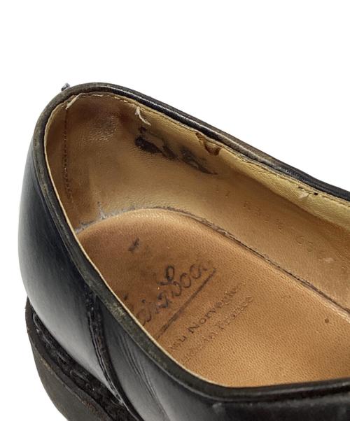 PARABOOT（パラブーツ）PARABOOT (パラブーツ) ミカエルフォック チロリアンシューズ ブラック サイズ:39 1/2の古着・服飾アイテム