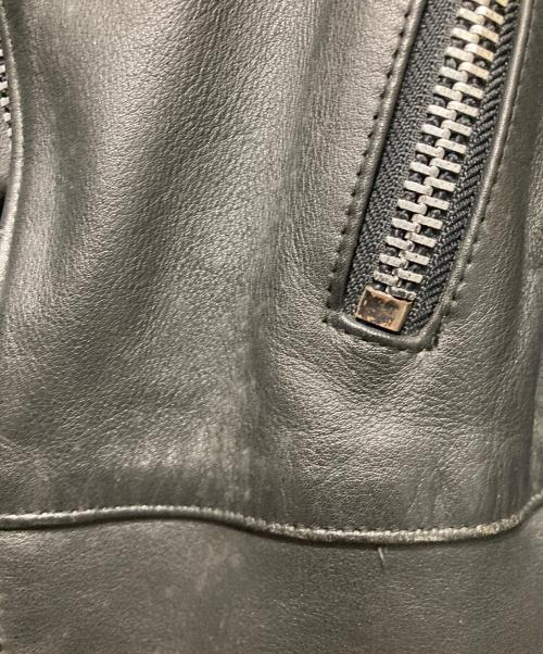 HARLEY-DAVIDSON（ハーレーダビッドソン）HARLEY-DAVIDSON (ハーレーダビッドソン) G-1 レザーフライトジャケット ブラック サイズ:38の古着・服飾アイテム
