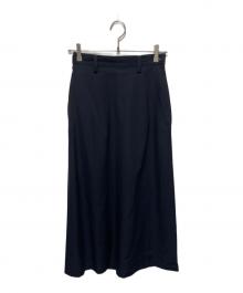 tricot COMME des GARCONS（トリココムデギャルソン）の古着「90’sウールスカート」｜ネイビー