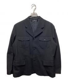 tricot COMME des GARCONS（トリココムデギャルソン）の古着「90’sマルチボタンジャケット」｜ブラック