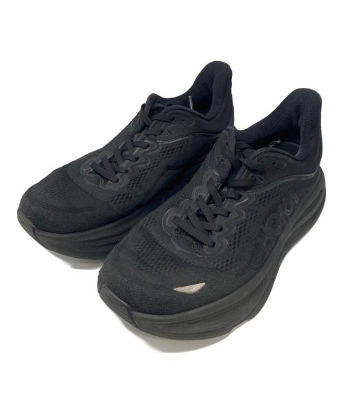HOKA（ホカ）HOKA (ホカ) Bondi 9 Wide ブラック サイズ:25㎝の古着・服飾アイテム
