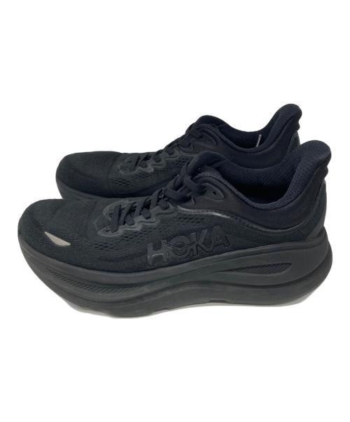 HOKA（ホカ）HOKA (ホカ) Bondi 9 Wide ブラック サイズ:25㎝の古着・服飾アイテム